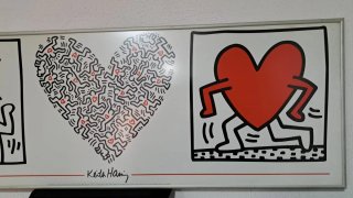Cuadro Keith Haring Corazón