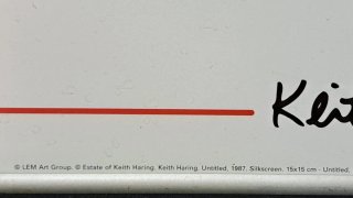 Cuadro Keith Haring Corazón