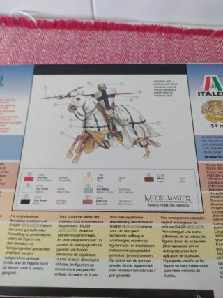 Maqueta Italeri Caballeros Teutónicos 12