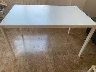 Mesa Blanca Ikea Madera