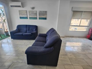 Vendo 2 Sofás de 2 plazas azules