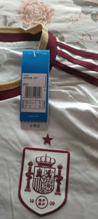 Camiseta Adidas España Fútbol XL