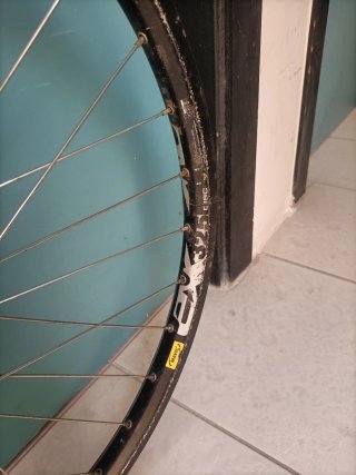 Rueda trasera 26" DH Freeride