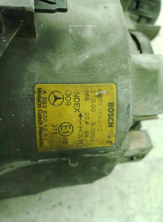 Faro der a2038201261 mercedes benz clase 23001251