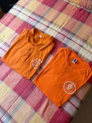 Camisetas MasterChef Naranja (2 uds)