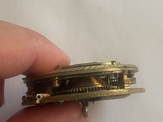 Movimiento reloj bolsillo catalino 47 mm antiguo