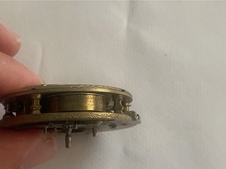 Movimiento reloj bolsillo catalino 47 mm antiguo
