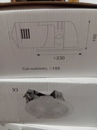 Foco para empotrar