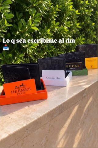 Carteras de lujo: Dior, Gucci, Hermès, LV
