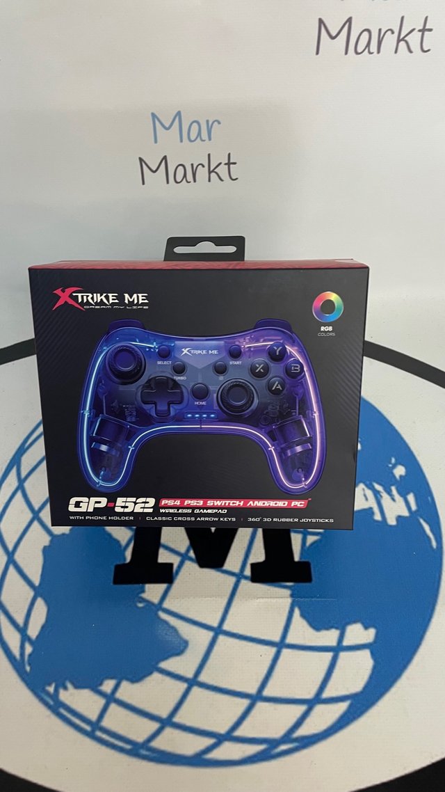 Mando Xtrike Me GP-52 Transparente RGB
