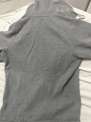 Chaqueta Nike Air Jordan gris con cremallera