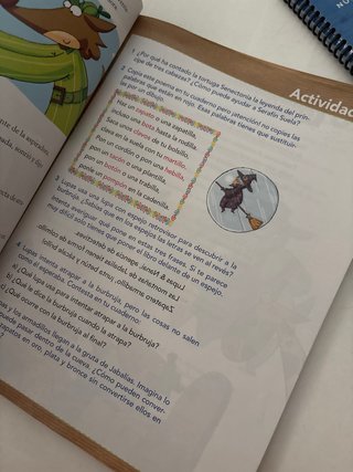 El lobo lupas, 3 Primaria el burbujeante mister...