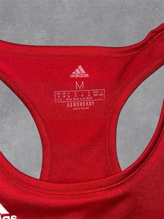 Cannottiera Adidas Donna Rossa Taglia M