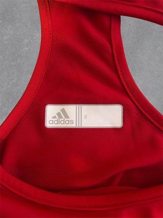 Cannottiera Adidas Donna Rossa Taglia M