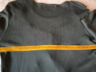Jersey Kailan verde manga larga bordado