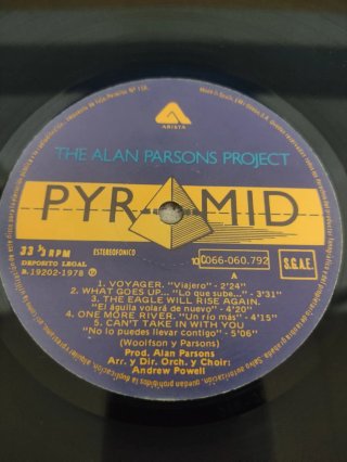 The Alan Parsons Project : Pyramid