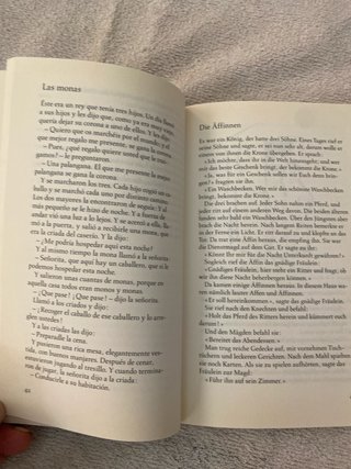 Libro Cuentos populares españoles. Español-Alemán
