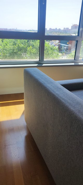 Sofá Cama de 3 Plazas Color Gris IKEA