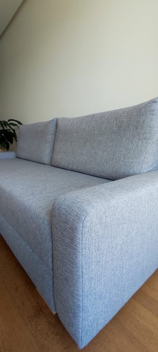 Sofá Cama de 3 Plazas Color Gris IKEA