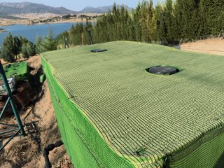 Depósito IBC 1000L Agua en Badajoz