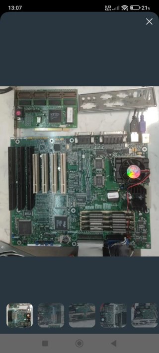 Placa Base Toshiba Infinia Pentium 133MHz 32mb Ram