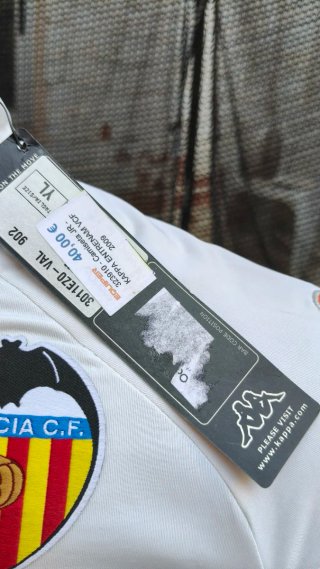 Camiseta Valencia CF Kappa Talla XS