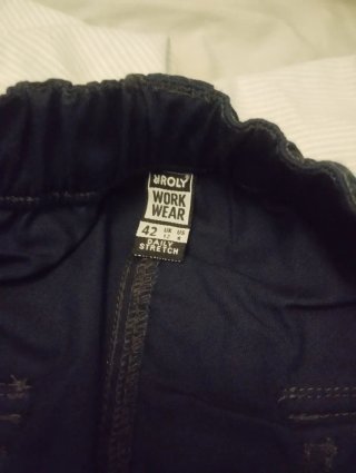 Pantalón de trabajo unisex azul