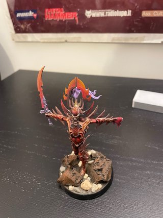 Warhammer 40k Avatar Eldar Pintado