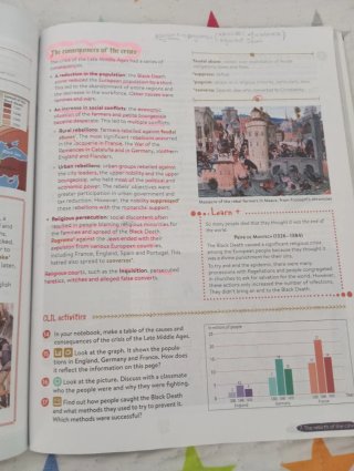 Libro de texto de geografía en inglés
