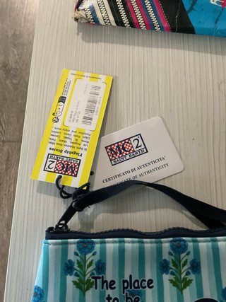 Pochette MC2 Saint Barth fantasia floreale
