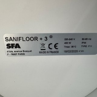 SFA 268487 Sanifloor+ 3-Sistema Elevador