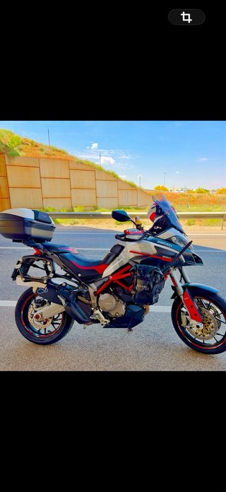 Asiento Gel Multistrada 950s Negro/Rojo