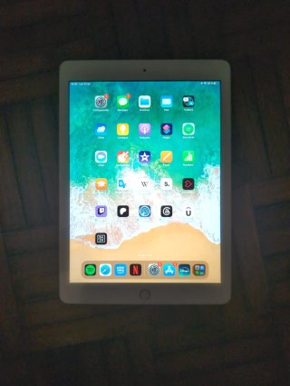 iPad 5ta Gen 128GB Dorado + Caja y Case protector