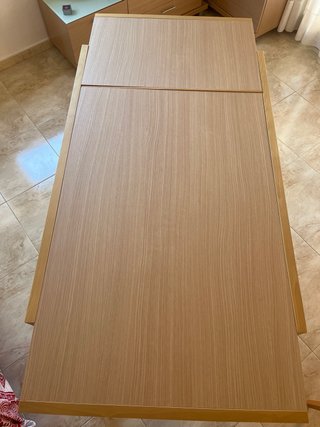 Mesa comedor madera + 6 sillas