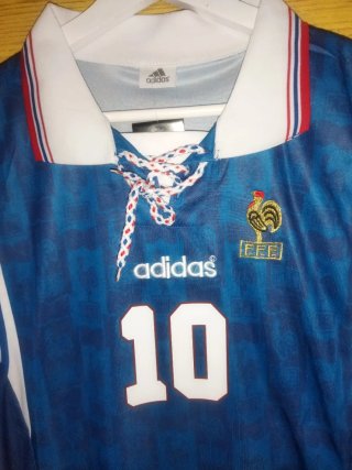 Camiseta Retro Zidane#10 Francia