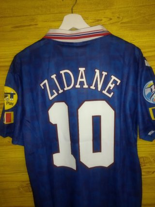 Camiseta Retro Zidane#10 Francia