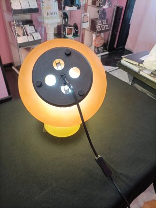 Lámpara Fado Ikea Naranja Vintage