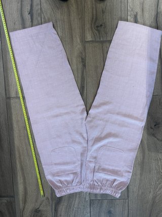 Pantalones Zara M rosa claro finos