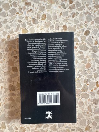 Lote 3 Libros Arguedas Peri Rossi Rivera Letelier