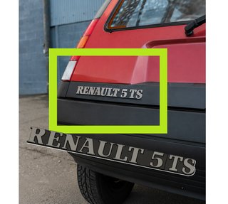 RENAULT 5 MK2 EMBLEMAS TRAS. [TODAS LAS VERSIONES]