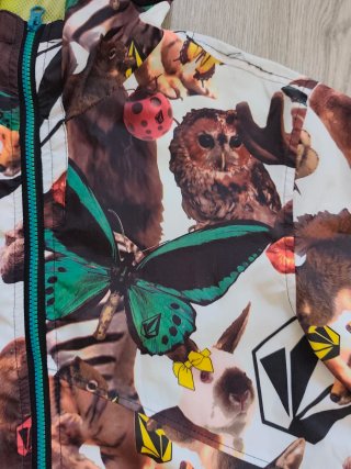 Chaqueta Volcom Estampada Animales