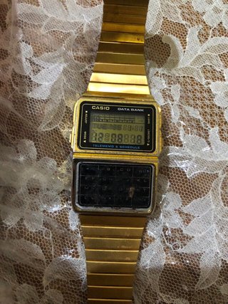 Reloj casio data bank