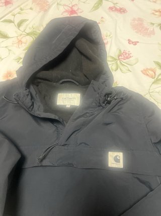 Sudadera Carhartt Negra con Capucha