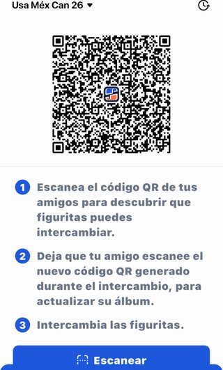 Cambio cromos Mundial Panini