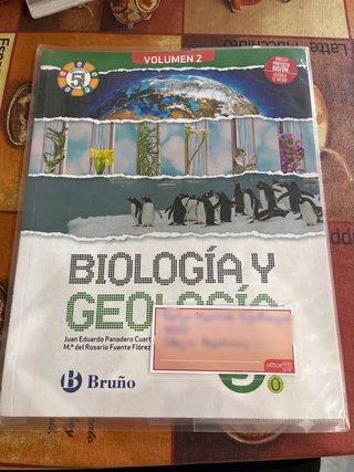 Libro Biología y Geología 3o ESO (Vol. 1) - Anaya