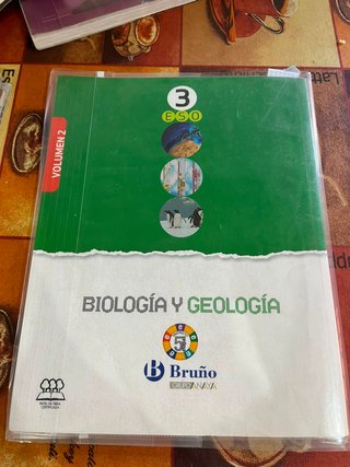 Libro Biología y Geología 3o ESO (Vol. 1) - Anaya