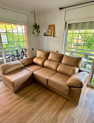 Sofá Chaiselongue Beige
