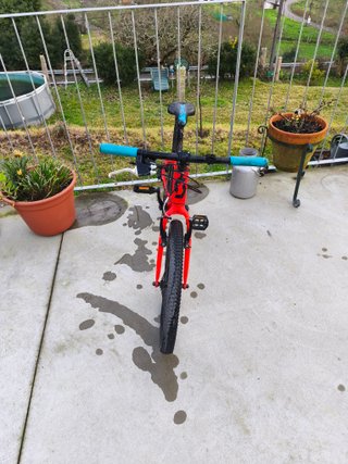 Bicicleta roja