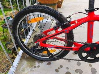 Bicicleta roja