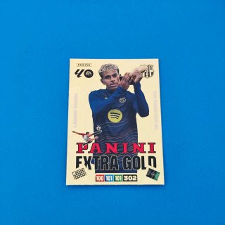 Lamine Yamal Panini Extra Gold